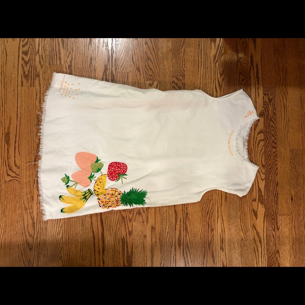 Anthropologie Holding Horses women white embroidered dress- new without tags